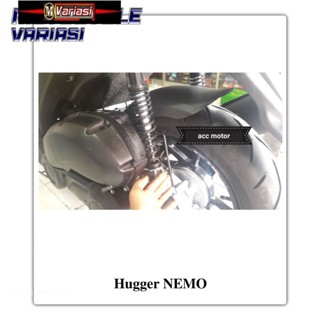 Hugger Fender Under aerox 155 Lexi NEMO