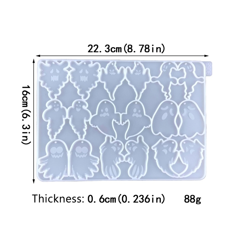 boom-แม่พิมพ์ซิลิโคนเรซิ่น-อีพ็อกซี่-รูปฮาโลวีน-สําหรับทําเครื่องประดับ-ต่างหู-diy