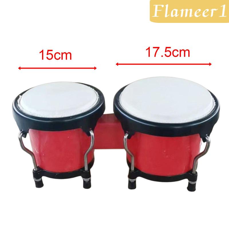 flameer1-ชุดกลองบองโก-ปรับแต่งได้-เครื่องดนตรีแอฟริกัน-สําหรับผู้เริ่มต้น-เด็กผู้ชาย-ผู้หญิง