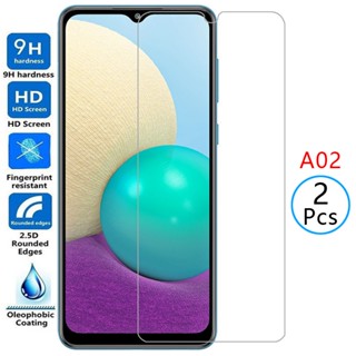 ฟิล์มกระจกนิรภัยกันรอยหน้าจอ สําหรับ samsung a02 galaxy a 02 02a samsun samsumg sansung samsunga02