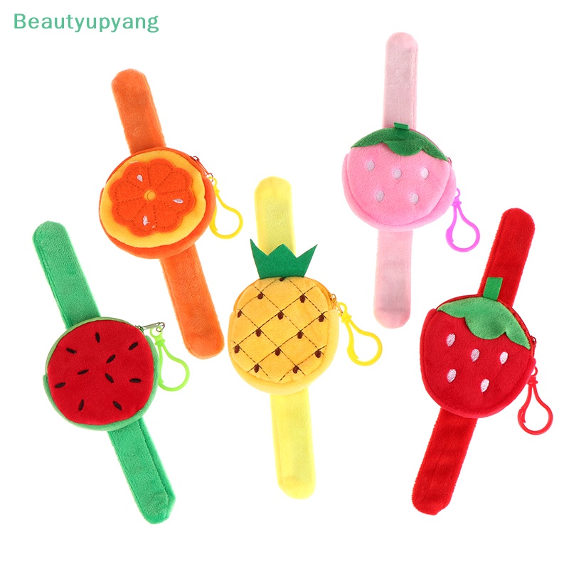 beautyupyang-สายรัดข้อมือ-จี้ตุ๊กตาผลไม้-สตรอเบอร์รี่-สับปะรดน่ารัก-สีส้ม-สําหรับเด็ก