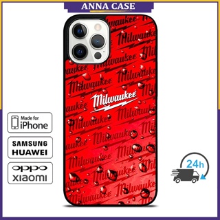 เคสโทรศัพท์มือถือ ลาย Milwaukee Tool 2 สําหรับ iPhone 14 Pro Max 13 Pro Max Samsung Galaxy Note10+ S21Ultra