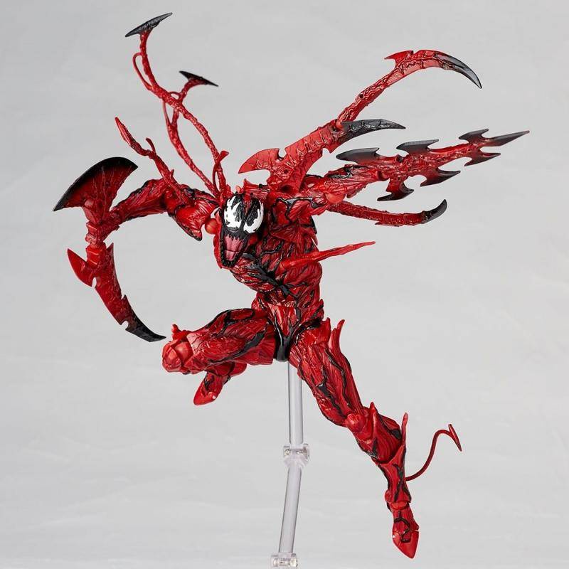 โมเดลฟิกเกอร์-marvel-red-venom-carnage-in-movie-the-amazing-spiderman-bjd-joints-ของเล่นสําหรับเด็ก