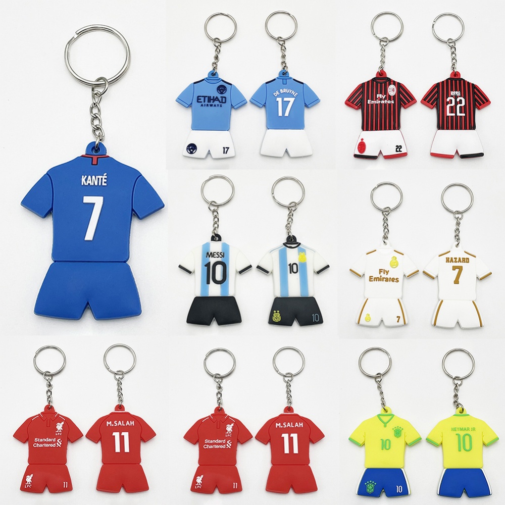 พวงกุญแจรถยนต์ PVC ลาย Qatar World Cup 8 สี 1 ชิ้น 2022 Shopee Thailand