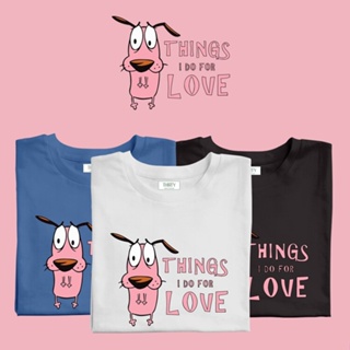 เสื้อยืดผ้าฝ้ายพิมพ์ลายขายดี Thing i do for love  เสื้อยืดUnisex (ผ้าcotton 100% สกรีนชัด สีสด ติดทน)