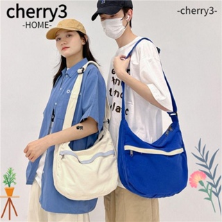 Cherry3 กระเป๋าสะพายไหล่ ทรงเกี๊ยว ขนาดใหญ่ จุของได้เยอะ เรียบง่าย สําหรับผู้หญิง