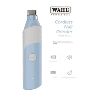 Wahl อุปกรณ์เจาะเล็บไฟฟ้า ชาร์จ USB สําหรับสัตว์เลี้ยง สุนัข แมว 8010 3G4A