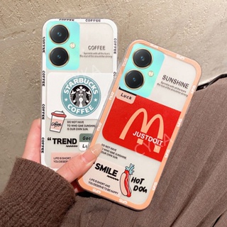 เคสโทรศัพท์มือถือแบบนิ่ม ใส กันกระแทก สําหรับ VIVO Y36 Y27 Y78 4G 5G Y27 4G Y37 Y78