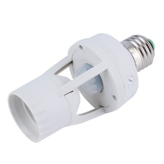 LED Light Lamp Base 220V 110V PIR Motion Sensor Body Induction Detector  light bulb socket douille