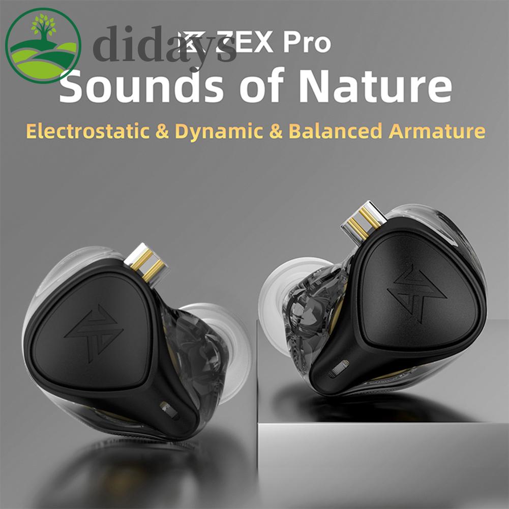 kz-zex-pro-hifi-ชุดหูฟังไฮบริด-เทคโนโลยีไฟฟ้าสถิตย์-สําหรับเล่นกีฬา-didays-th