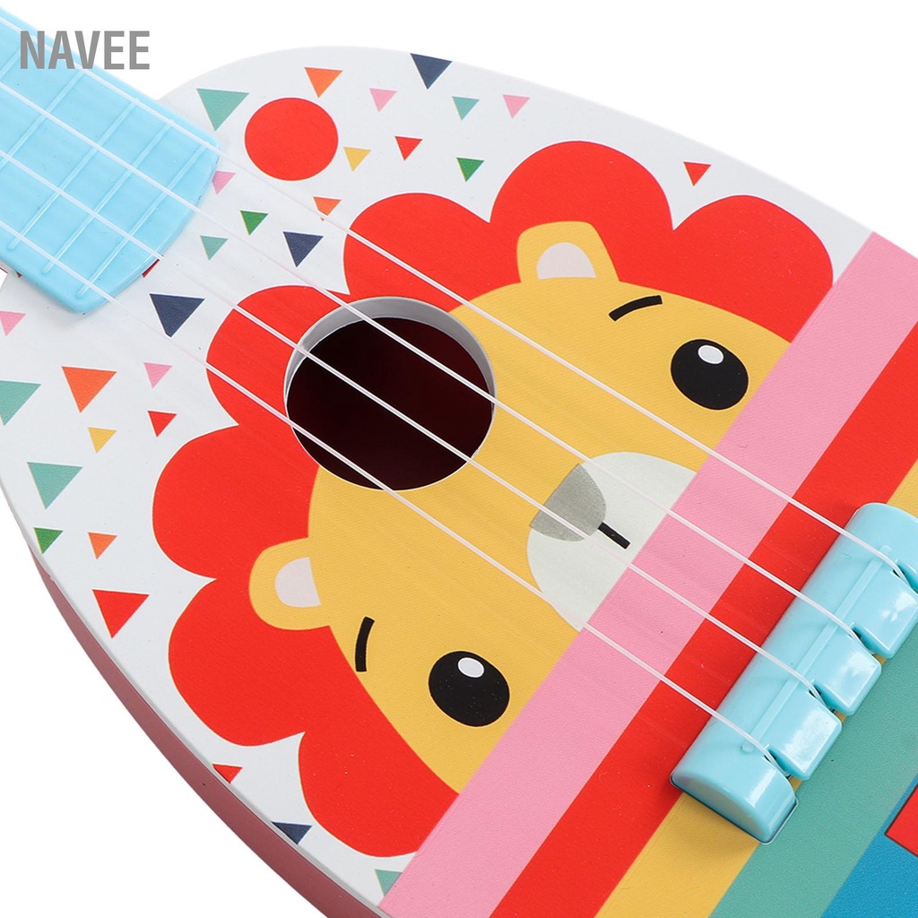 navee-kids-ukulele-toy-4-strings-เครื่องดนตรีกีตาร์จำลองเสียงยอดเยี่ยมสำหรับผู้เริ่มต้น