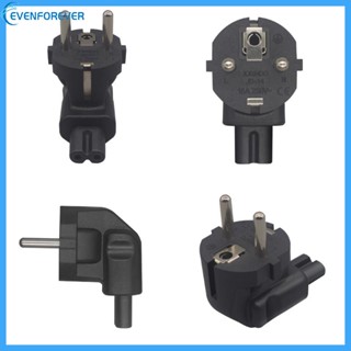 Ev EU4 8 อะแดปเตอร์แปลงไฟ EU4 8 ตัวผู้ เป็น IEC C7 ตัวเมีย 4 8 มม. 2 ง่าม เป็น C7