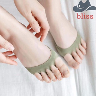 Bliss ถุงเท้า ยืดหยุ่น ระบายอากาศ ผู้หญิง ลูกไม้ กันลื่น ฤดูร้อน เปิดนิ้วเท้า ถุงเท้า