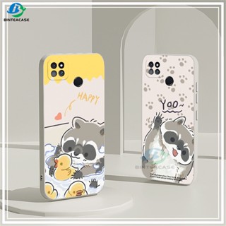 เคสโทรศัพท์ซิลิโคน แบบนิ่ม ลายแรคคูน สําหรับ Samsung A14 M23 F23 A04E A04S A04 A13 A03 A03S A23 A22 A21S A12 A02S A11 A51 A10 A30 A50 A52 A20S A10S M12 J4 Plus J7 Prime