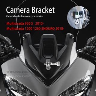 ขาตั้งกล้องบันทึกวิดีโอ Gp สําหรับ GoPro Camera Bracket CamRack For DUCATI Multistrada 950 S 1200 1260