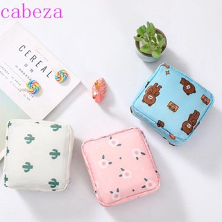 Cabeza กระเป๋าใส่เหรียญ ผ้าอนามัย แบบพกพา ลายหมี สไตล์เกาหลี