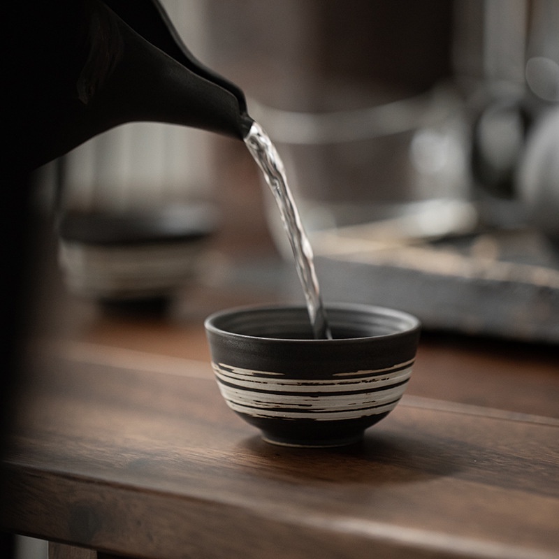uayun-ชุดถ้วยชาเซรามิค-ขนาดเล็ก-เสียงเงียบ-สไตล์ญี่ปุ่นย้อนยุค