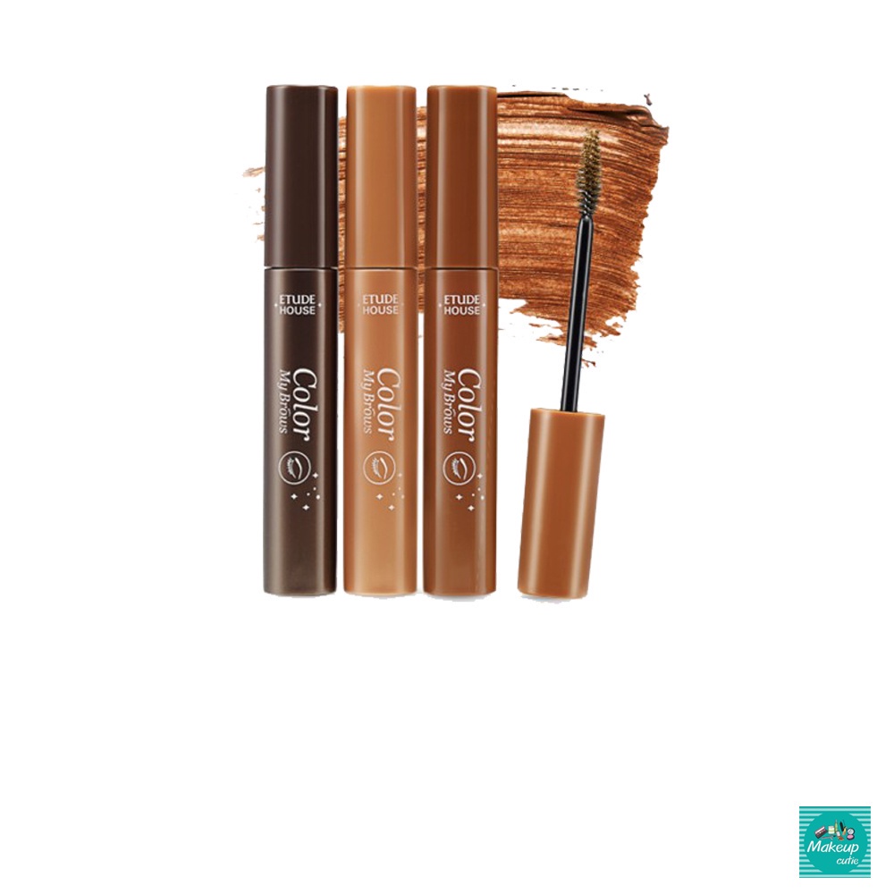 ภาพหน้าปกสินค้าของแท้:พร้อมส่ง Etude House Color My Brows มาสคาร่าปัดคิ้ว