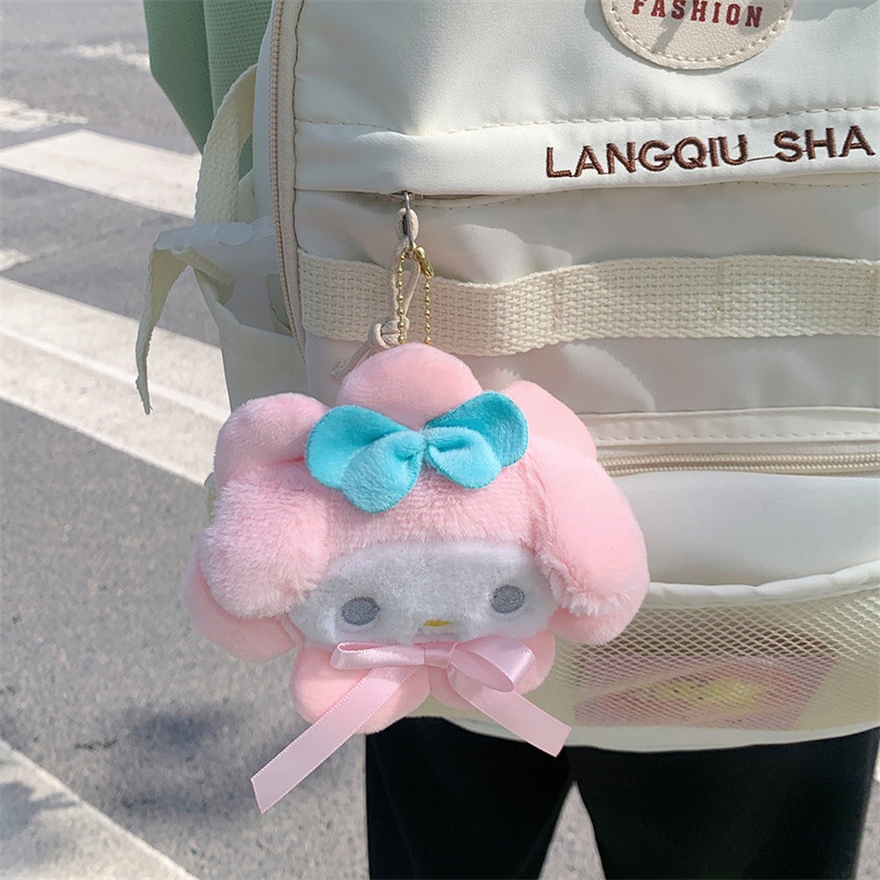 sanrio-พวงกุญแจ-จี้ตุ๊กตาดอกทานตะวันน่ารัก-สําหรับกระเป๋านักเรียน-กระเป๋าเป้สะพายหลัง