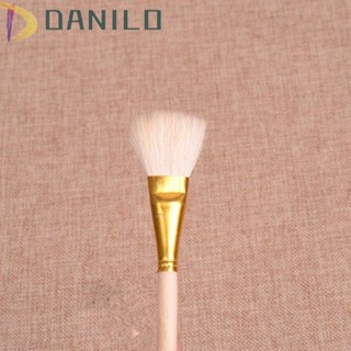 DANILO High Quality Paint Brushes Pointed Acrylic Oil Painting Artist Bristle Hog Hair Professional Brush Set Wool Watercolor Painting/Multicolor