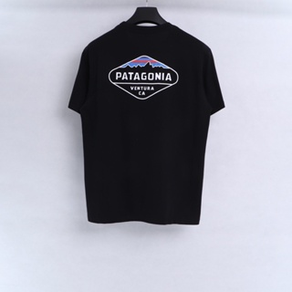 【ใหม่】เสื้อยืด Patagonia Patagonia สไตล์ย้อนยุคสําหรับผู้ชาย