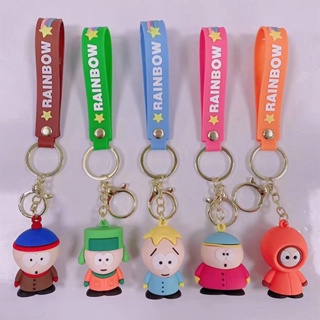 South Park พวงกุญแจตุ๊กตาฟิกเกอร์ การ์ตูนอนิเมะน่ารัก สําหรับแขวนกระเป๋า