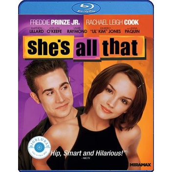 แผ่น Bluray หนังใหม่ She s All That (1999) สาวเอ๋อ สุดหัวใจ (เสียง Eng