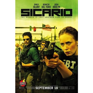 DVD ดีวีดี Sicario ทีมพิฆาตทะลุแดนเดือด (เสียง ไทย/อังกฤษ ซับ ไทย) DVD ดีวีดี