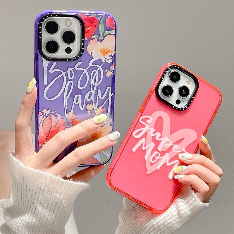 casetify-เคสโทรศัพท์มือถือแบบนิ่ม-กันกระแทก-ลายเพ้นท์หัวใจ-สีชมพู-สําหรับ-iphone-14-pro-max-13-pro-max-12-pro-max-11