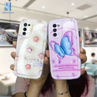 เคสโทรศัพท์มือถือแบบนิ่ม TPU กันกระแทก กันรอยเลนส์กล้อง ลายผีเสื้อ สําหรับ Realme C35 C33 C30 C30S C11 2021 C21Y C31 C15 C21 C25 C20 C3 C12 C2 C25S 10 5S