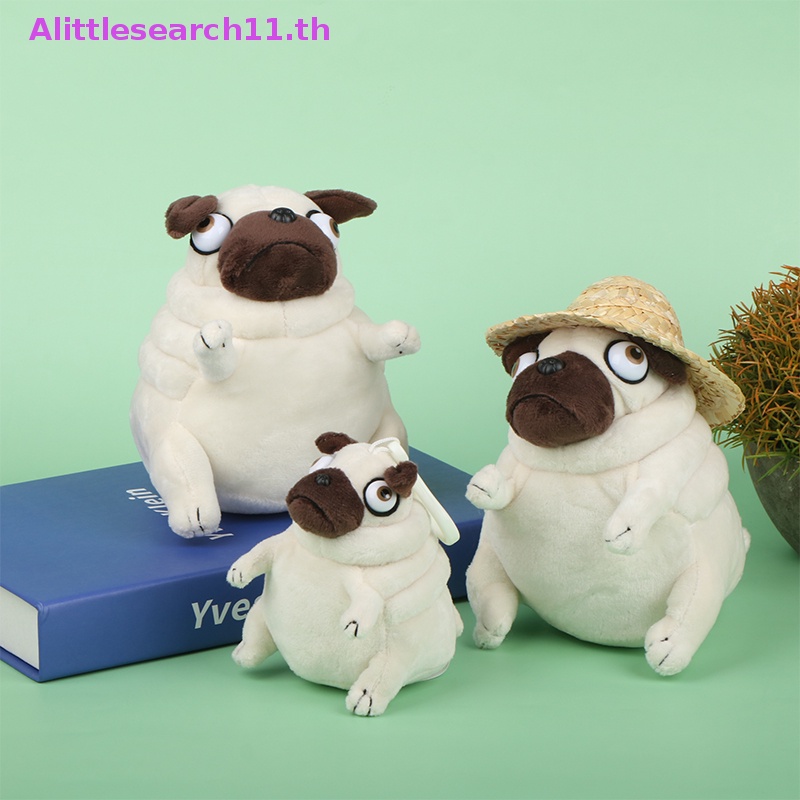 alittlesearch11-ตุ๊กตาสุนัขปั๊ก-kawaii-sitg-ขนาด-10-15-ซม-ของเล่นสําหรับเด็ก