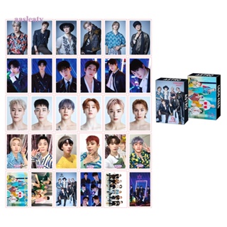 Aasleaty โปสการ์ดอัลบั้มรูปภาพ KPOP ASTRO ATEEZ Straykids NCT Lomo สําหรับแฟนคลับ 30 ชิ้น ต่อชุด