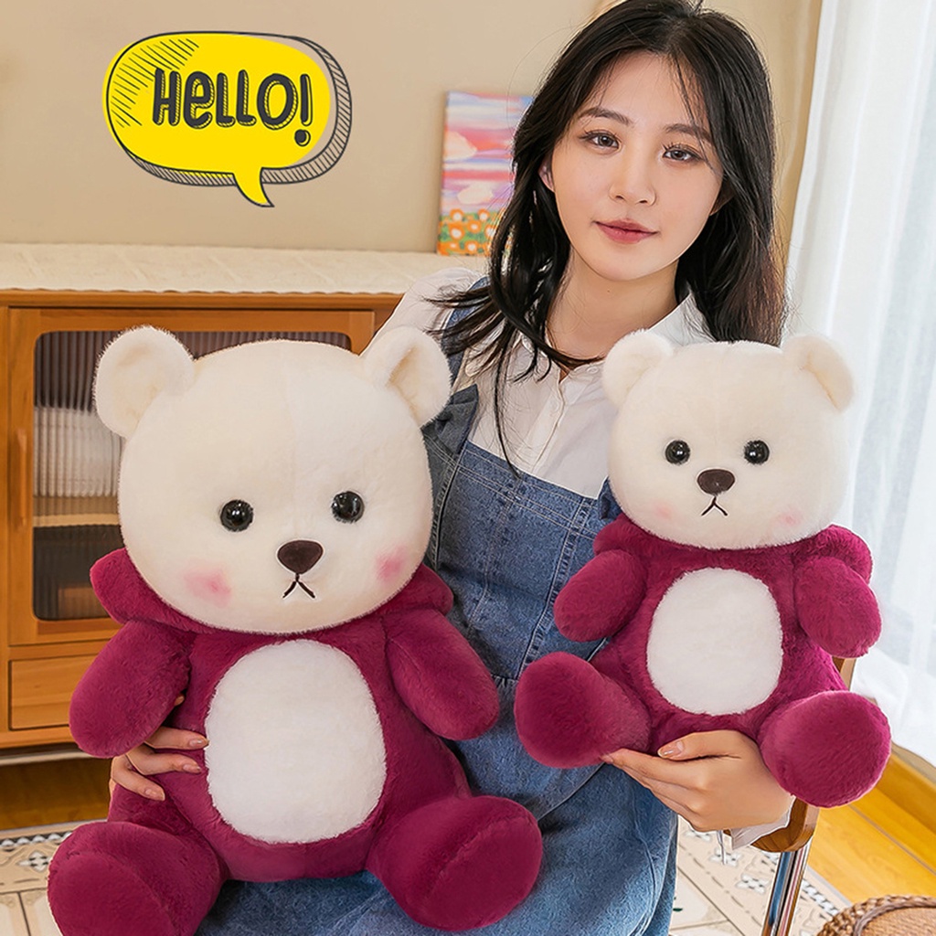 เตรียมจัดส่ง-lena-bearตุ๊กตาหมี-หมีสตอเบอรี่-แต่งตัวตุ๊กตาหมี-ตุ๊กตาหมีน่ารัก-ตุ๊กตา-ของเล่นเด็ก-ของขวัญวันเกิด