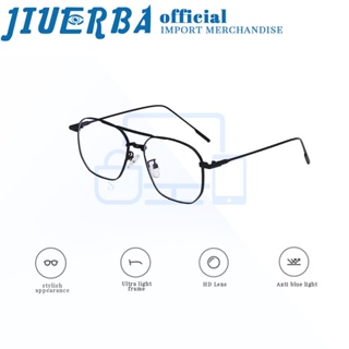 JIUERBA แฟชั่นสายตาสั้นแว่นตานักบินสไตล์โลหะคลาสสิกสุภาพสตรีการป้องกันรังสีกลางแจ้งแว่นตาโฟโตโครมิก