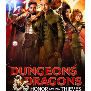 ใหม่! บลูเรย์หนัง ดันเจียนส์ &amp; ดรากอนส์ เกียรติยศในหมู่โจร (2023) Dungeons &amp; Dragons Honor Among Thieves (เสียง Eng /ไทย