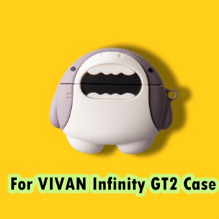 【คุณภาพสูง】เคสหูฟัง แบบนิ่ม กันกระแทก ลายการ์ตูน สําหรับ VIVAN Infinity GT2 VIVAN Infinity GT2