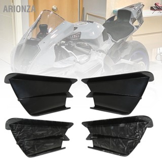 ARIONZA รถจักรยานยนต์สปอยเลอร์ด้านข้างด้านหน้า Fairing Aerodynamic Winglets ปีกสำหรับ NINJA400 NINJA250 Z900 Z1000