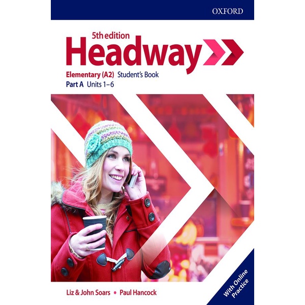 bundanjai-หนังสือ-headway-5th-ed-elementary-students-book-a-online-practice
