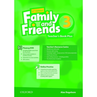 Bundanjai (หนังสือ) Family and Friends 2nd ED 3 : Teachers Book Plus (P)