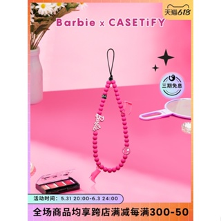 Barbie x CASETiFY สายคล้องโทรศัพท์มือถือ แบบพกพา สําหรับ iPhone