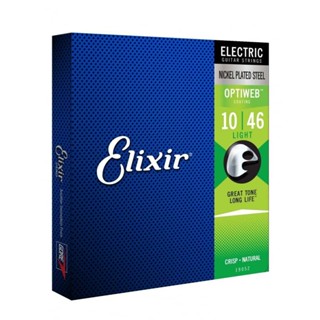  String folk wood guitar set 19052 Elixir OPTIWEB coated electric guitar strings