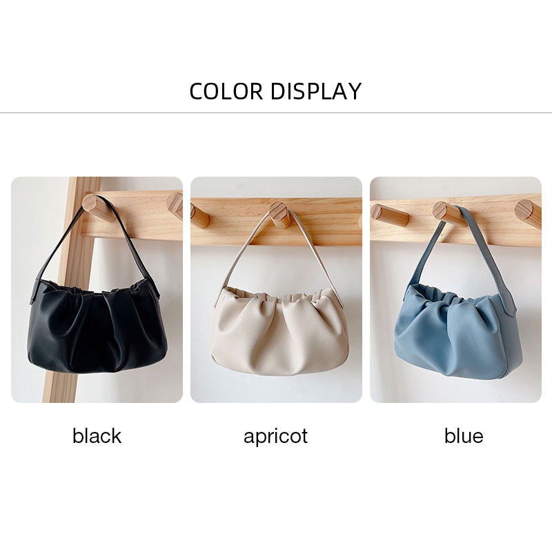taidu-กระเป๋าจีบผู้หญิงลายเมฆ-แฟชั่นเกาหลี-อินเทรนสุดๆ-การออกแบบเฉพาะ-แมตช์แบบสบาย-ๆ-กระเป๋าโซ่สะพายข้าง