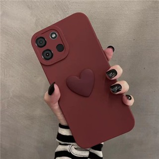 Ins เคสโทรศัพท์มือถือ ลายหัวใจ 3D สําหรับ ITEL A60s A60