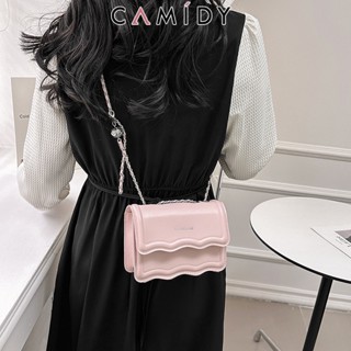 Camidy ใหม่กระเป๋าใบเล็กสไตล์เกาหลีเรียบง่ายสบาย ๆ รักแร้แฟชั่นไหล่เดียว crossbody สบาย ๆ กระเป๋าสี่เหลี่ยมเล็ก ๆ