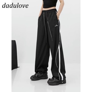 DaDulove💕 New American Ins Thin Section High Street Casual Pants Niche High Waist Wide Leg Pants Trousers