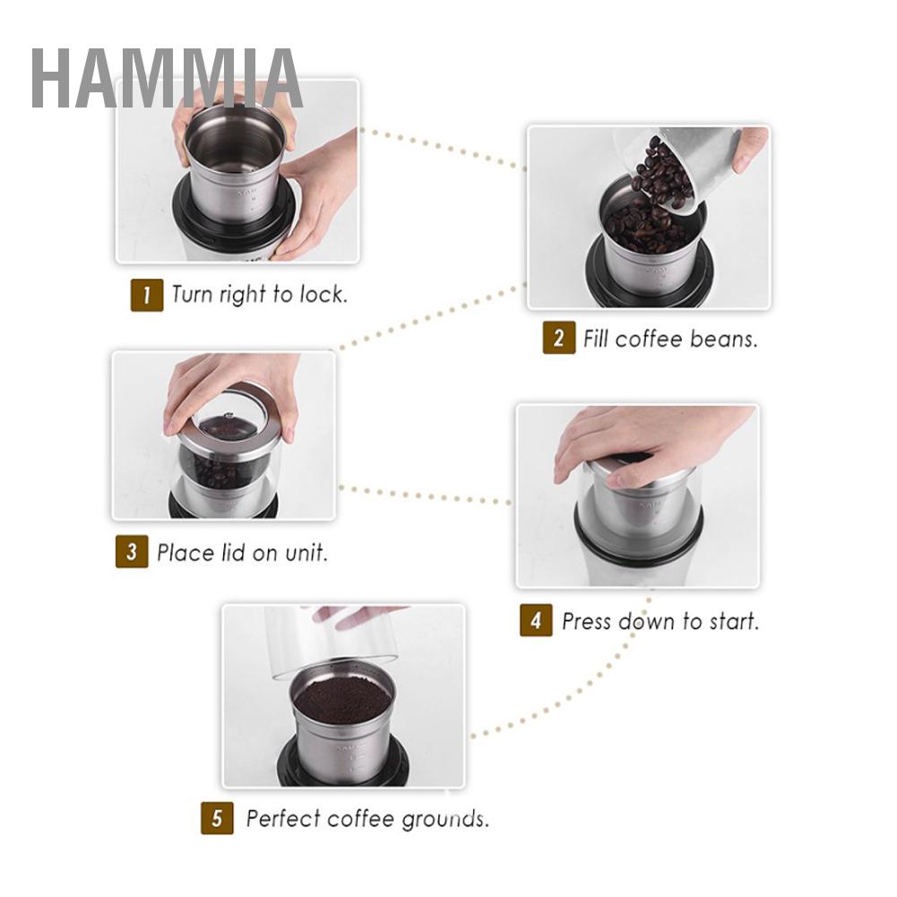 hammia-เครื่องบดเมล็ดกาแฟไฟฟ้าอเนกประสงค์ในครัวเรือน-mill-grinding-tool-eu-plug-220v-240v