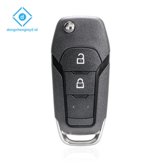 รีโมตกุญแจรถยนต์ 2 ปุ่ม 433Mhz สําหรับ Ford Ranger F150 2015 2016 2017 2018 Id49 Pcf7945P Eb3T-15K601-Ba