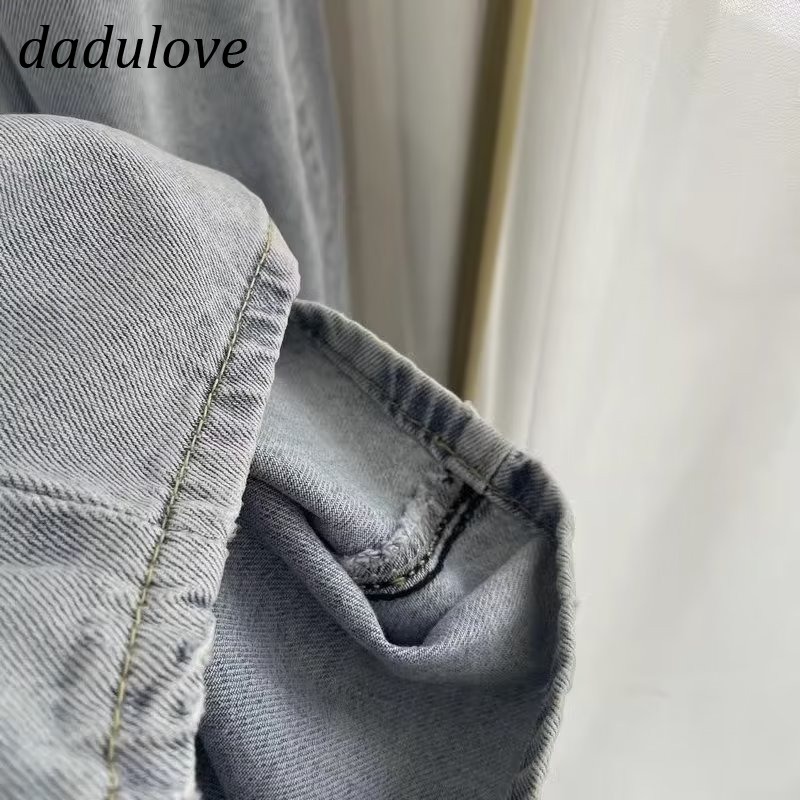 dadulove-new-korean-version-of-ins-retro-raw-edge-ripped-denim-shorts-niche-high-waist-a-line-pants-hot-pants