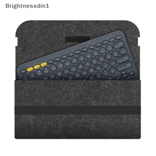 [Brightnessdin1] K380 K480 เคสกระเป๋าถือ ผ้าขนสัตว์ สําหรับใส่คีย์บอร์ด