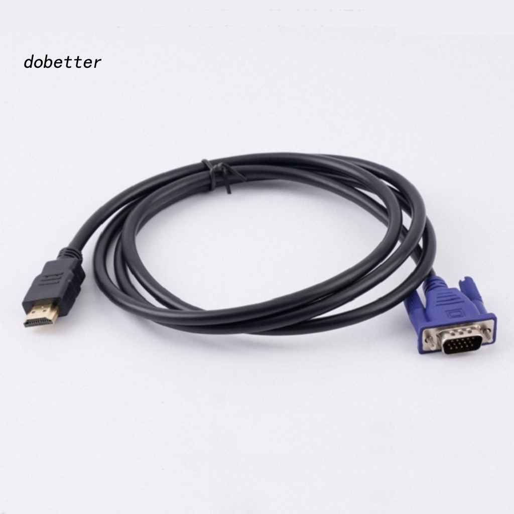 lt-dobetter-gt-ตัวแปลง-hdmi-เป็น-vga-ชุบทอง-สําหรับ-pc-hdmi-ตัวผู้-เป็น-vga-ตัวผู้